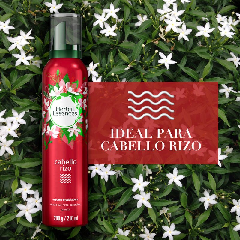 Espuma Modeladora Herbal Essences Cabello Rizo Jazmín 400 g (2 Unidades De 200 g) - Farmacias Arrocha