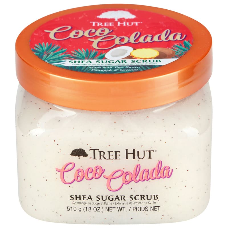 Tree Hut Exfoliante De Azúcar De Karité De Coco Colada - Farmacias Arrocha