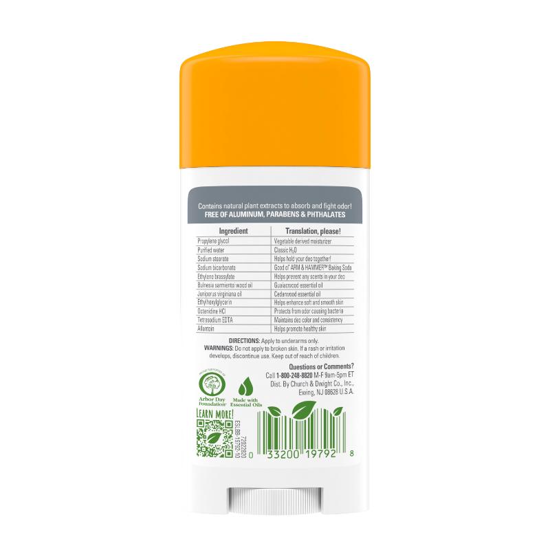 Arm & Hammer Desodorante Natural Essentials Sin Fragancias - Farmacias Arrocha