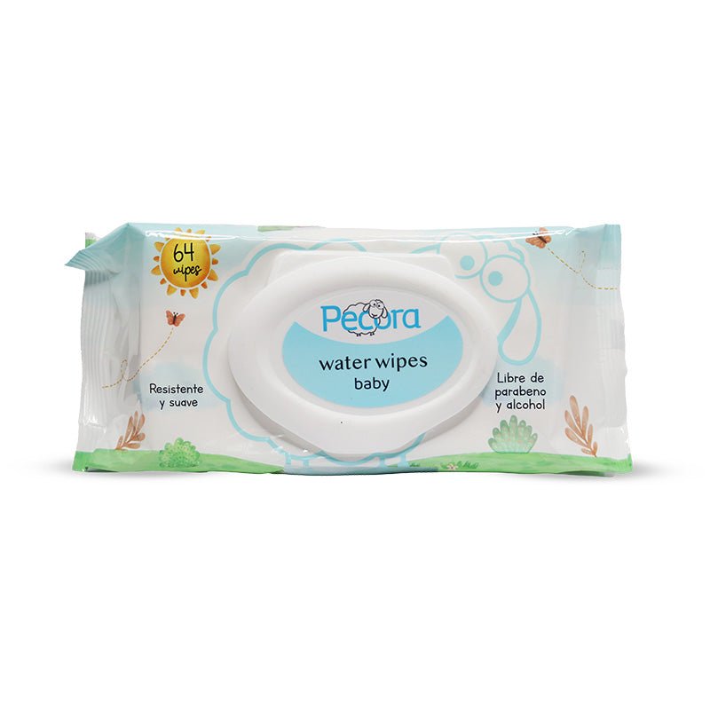 Pecora Baby Water Wipes 4X64'S - Farmacias Arrocha