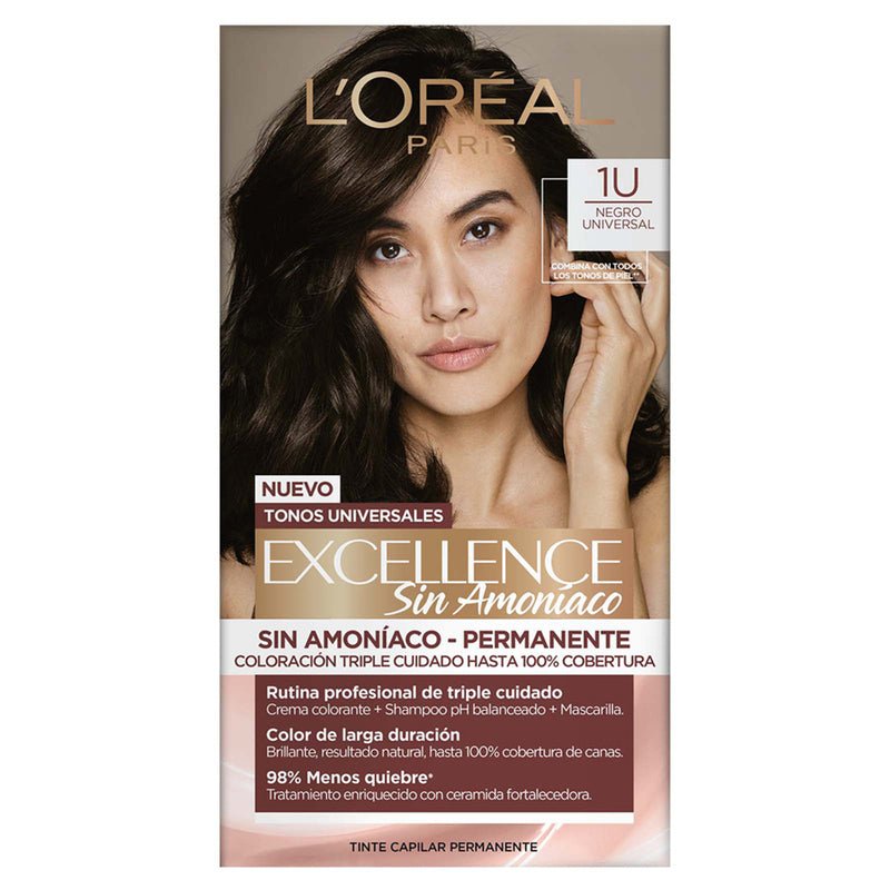 L'Oreal Tintura Permanente Excellence Sin Amoniaco - Farmacias Arrocha