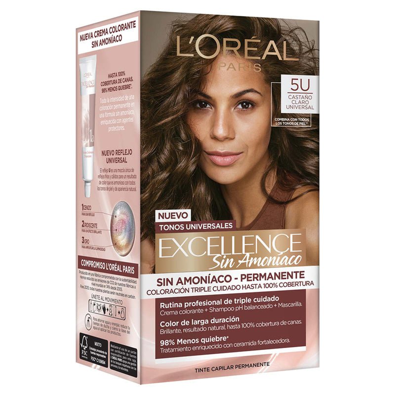 L'Oreal Tintura Permanente Excellence Sin Amoniaco - Farmacias Arrocha