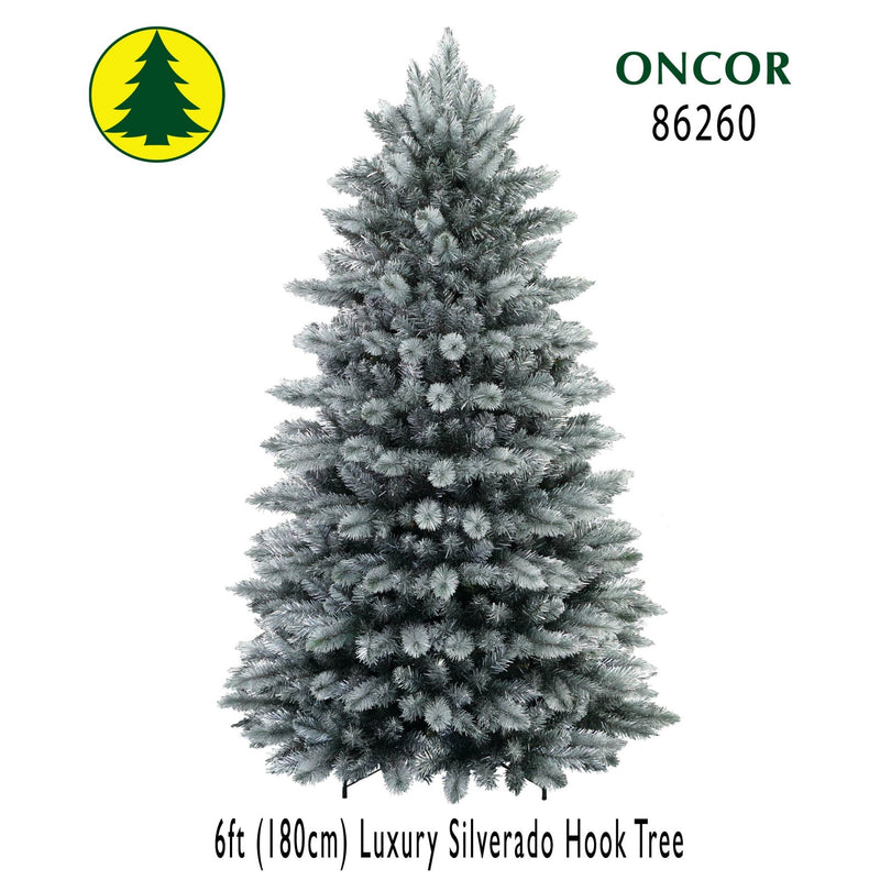 Árbol de Lujo Silverado de 6' - Farmacias Arrocha