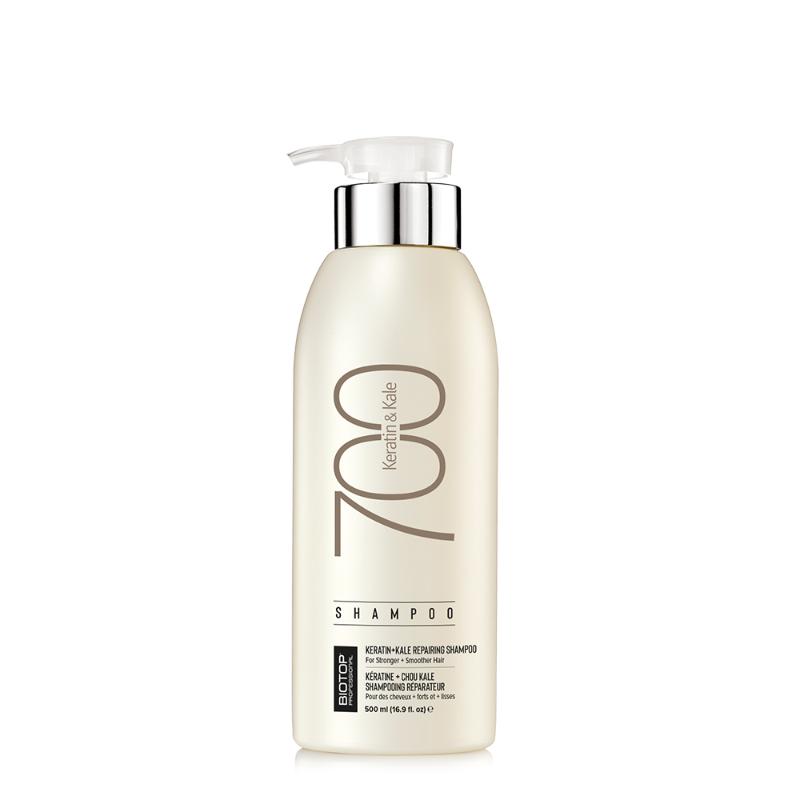 Biotop 700 - Keratin + Kale Shampoo 500 Ml - Farmacias Arrocha