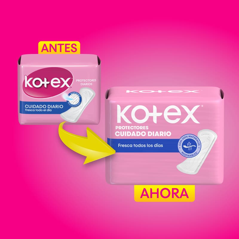 Protectores Diarios Kotex Normal 50U - Farmacias Arrocha