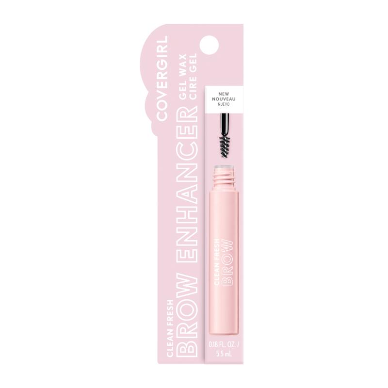 Covergirl Clean Fresh Brow Enhancer Gel Wax Clear 100 - Farmacias Arrocha