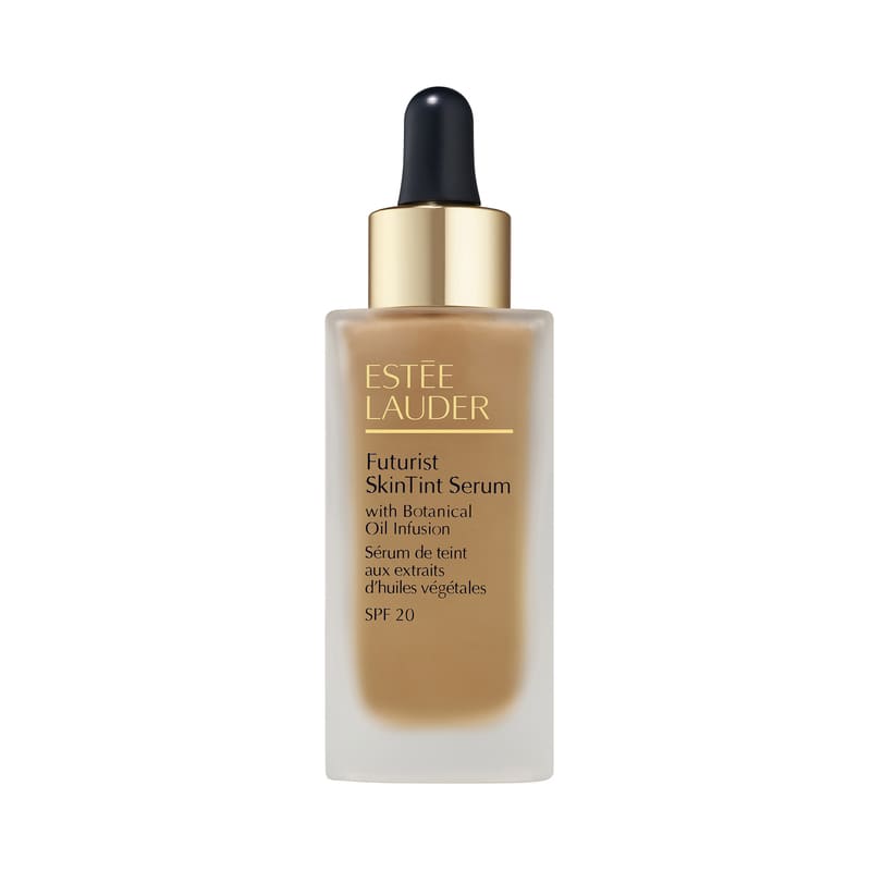 Estée Lauder Base de maquillaje con suero Futurist Skin Tint con infusión de aceite botánico SPF 20 - Farmacias Arrocha