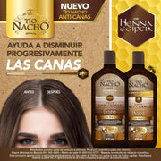 Tío Nacho Acondicionador Sustentable Henna Glbâ  415Ml/12 - Farmacias Arrocha
