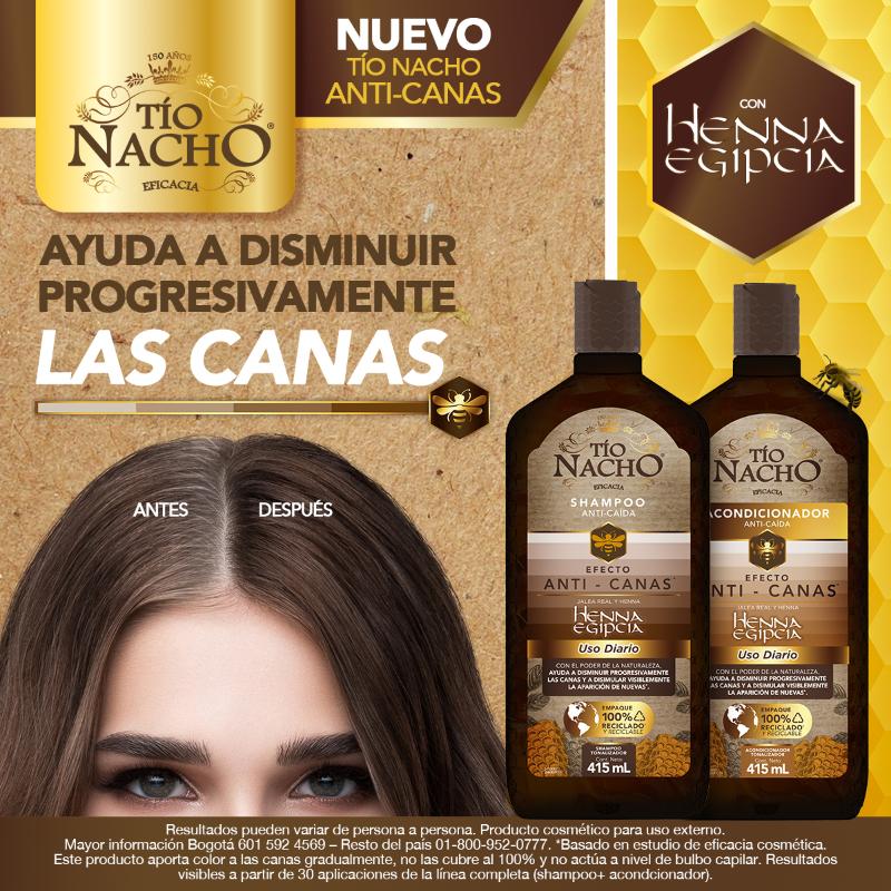 Tío Nacho Acondicionador Sustentable Henna Glbâ  415Ml/12 - Farmacias Arrocha