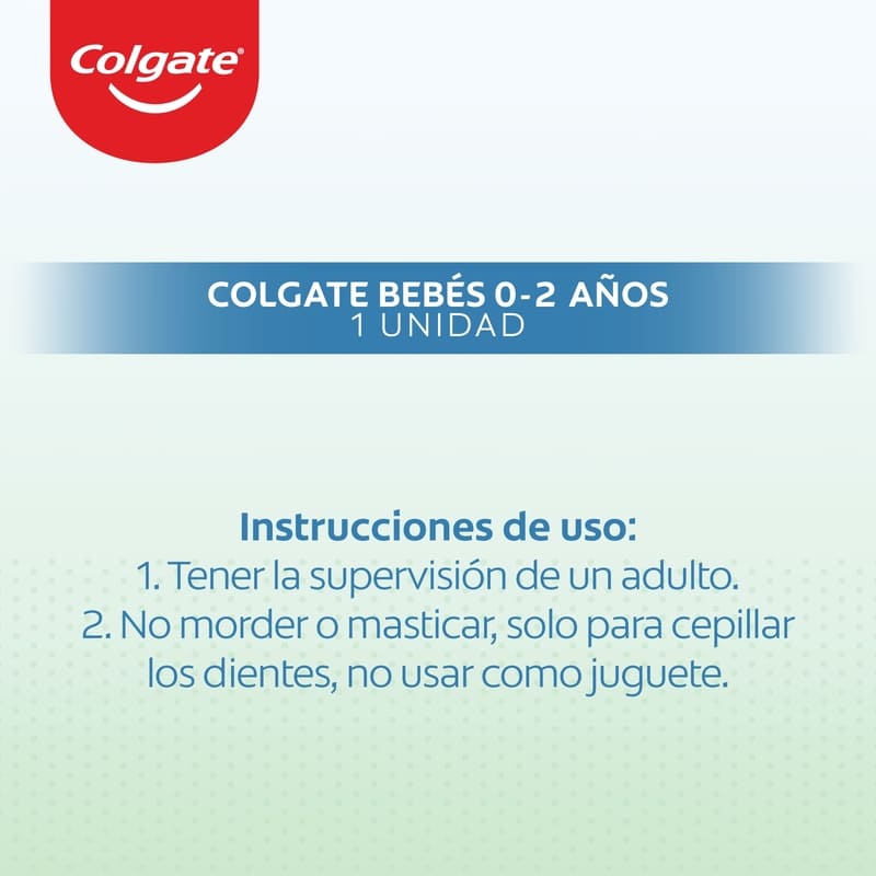 Cepillo Dental Colgate Smiles 0 - 2 Años - Farmacias Arrocha