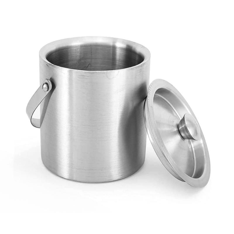 Cubeta De Acero Inox. Para Hielo 15Cm - Farmacias Arrocha