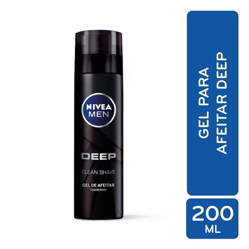 Nivea Gel De Afeitar Deep 12/200 Ml - Farmacias Arrocha