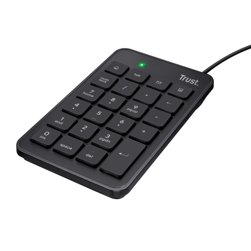Trust Xalas Usb Numeric Keypad Black - Farmacias Arrocha