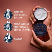 Bálsamo para barba King C. Gillette cuidado y suvavidad de barba 75ml - Farmacias Arrocha