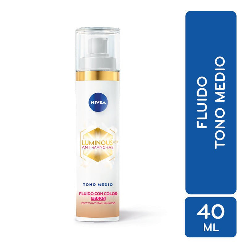 Nivea Face Flu Tono Medio 40Ml - Farmacias Arrocha