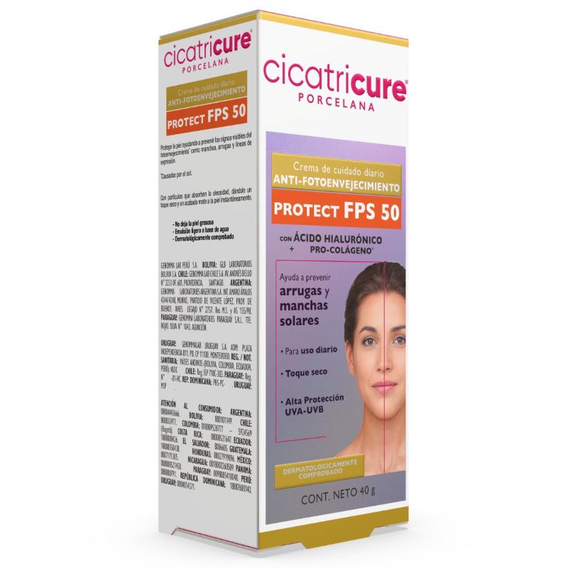 Cicatricure Porcelana Fps 50 40G C6 - Farmacias Arrocha