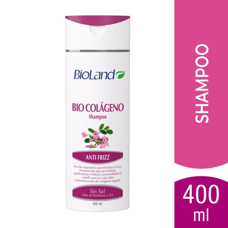 Bioland Shampoo Antifrizz BioColágeno 440Ml - Farmacias Arrocha