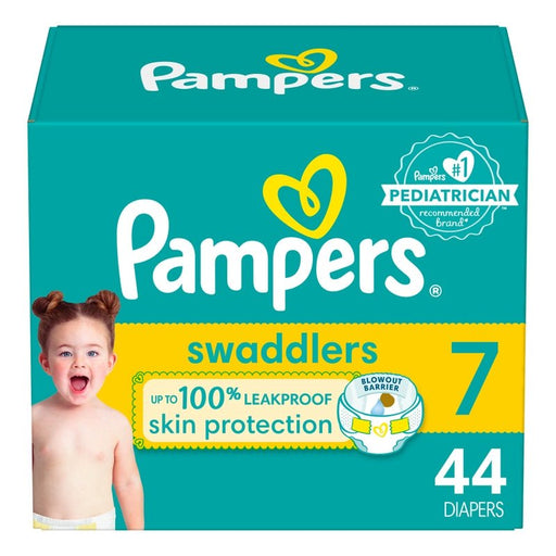 Pañales Pampers Swaddlers Talla 7, 44 unidades - Farmacias Arrocha