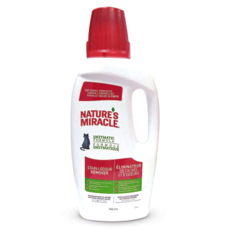 Natures Miracle Eliminador De Manchas y Olores Para Mascotas 32Oz - Farmacias Arrocha