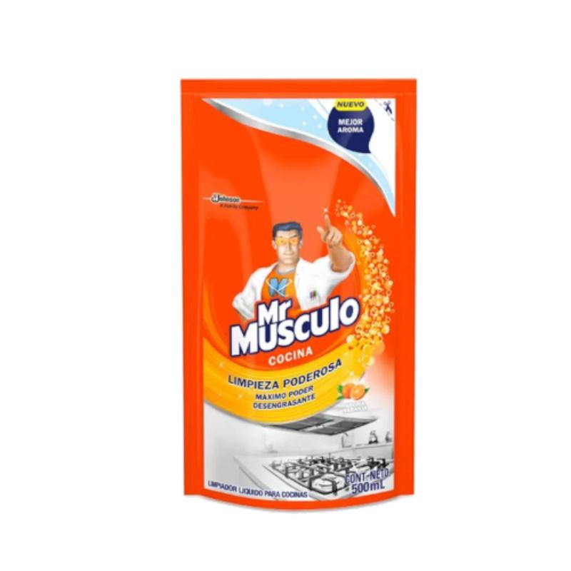 Mr Musculo Antigrasa Doypack Naranja - Farmacias Arrocha