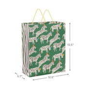 Hallmark Bolsa De Regalo Fiesta De Zebras 15.5" - Farmacias Arrocha
