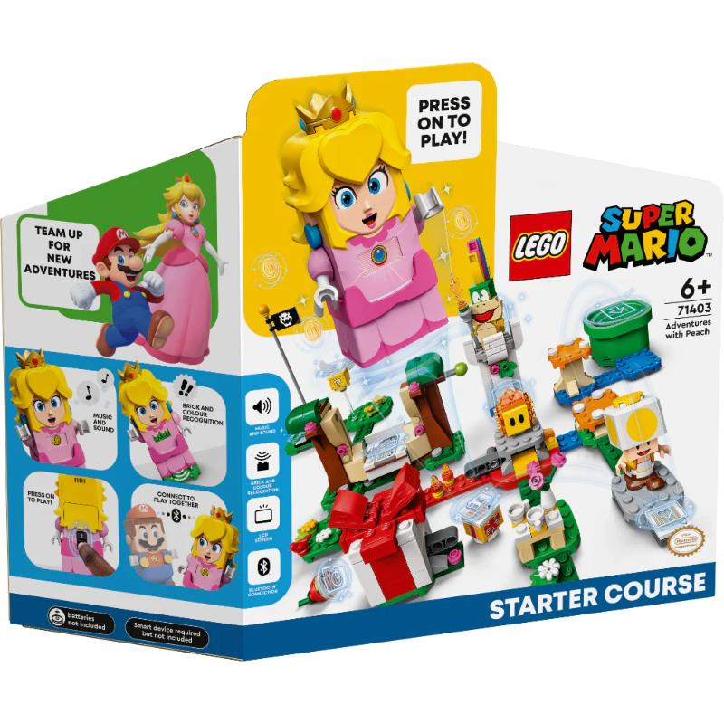 Lego Super Mario Pack Inicial Aventuras Con Peach - Farmacias Arrocha
