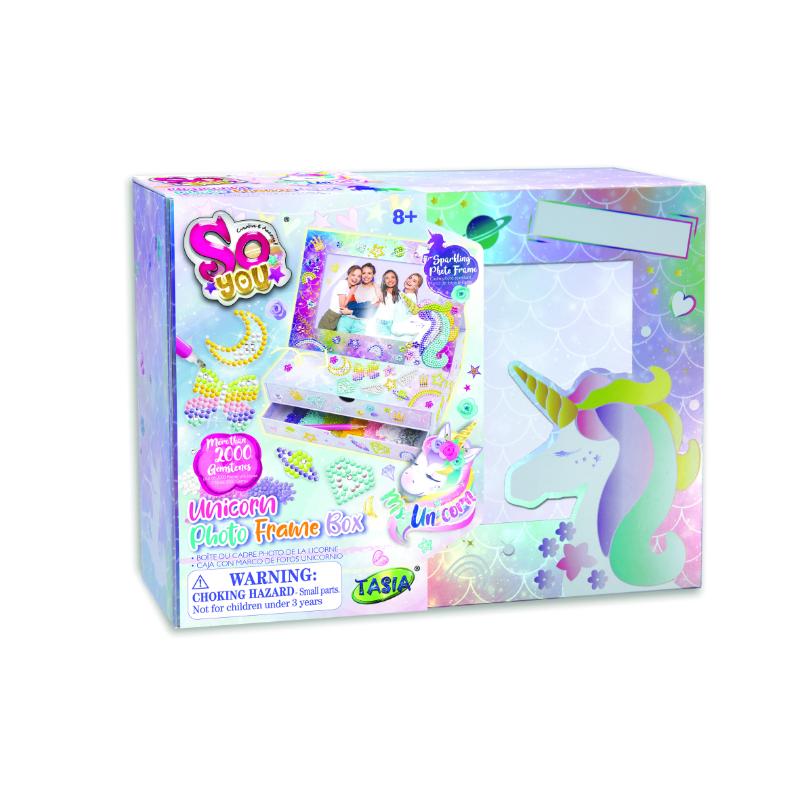Tasia Caja con Marco de Fotos Unicornio - Farmacias Arrocha