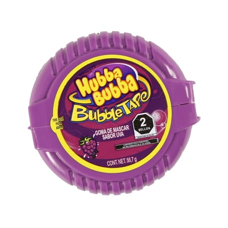 Wrigley Hubba Bubba Uva 56.7G - Farmacias Arrocha