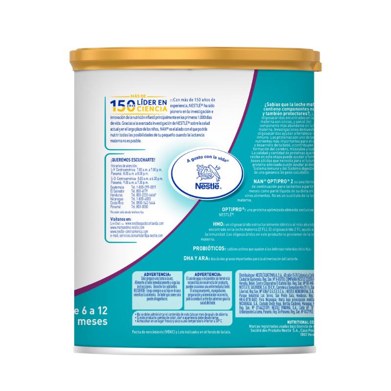 Nan 2 Optipro Hmo 350 Gr - Farmacias Arrocha