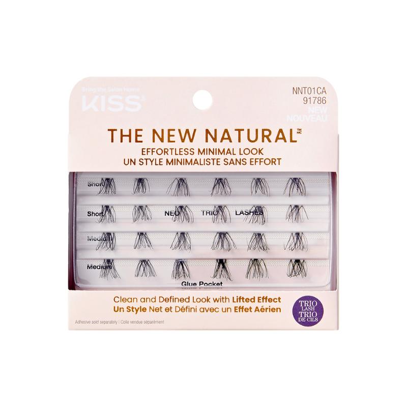 Kiss S The New Natural Trio Lashes Single - Farmacias Arrocha