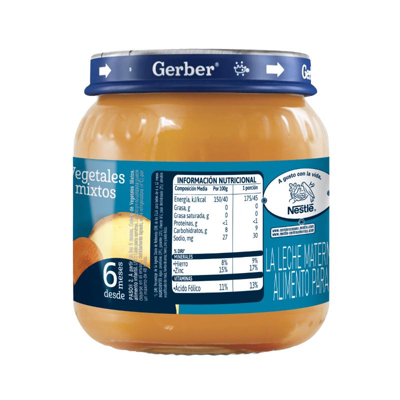 Gerber Pure Mixtos De Vegetales 113Gr - Farmacias Arrocha
