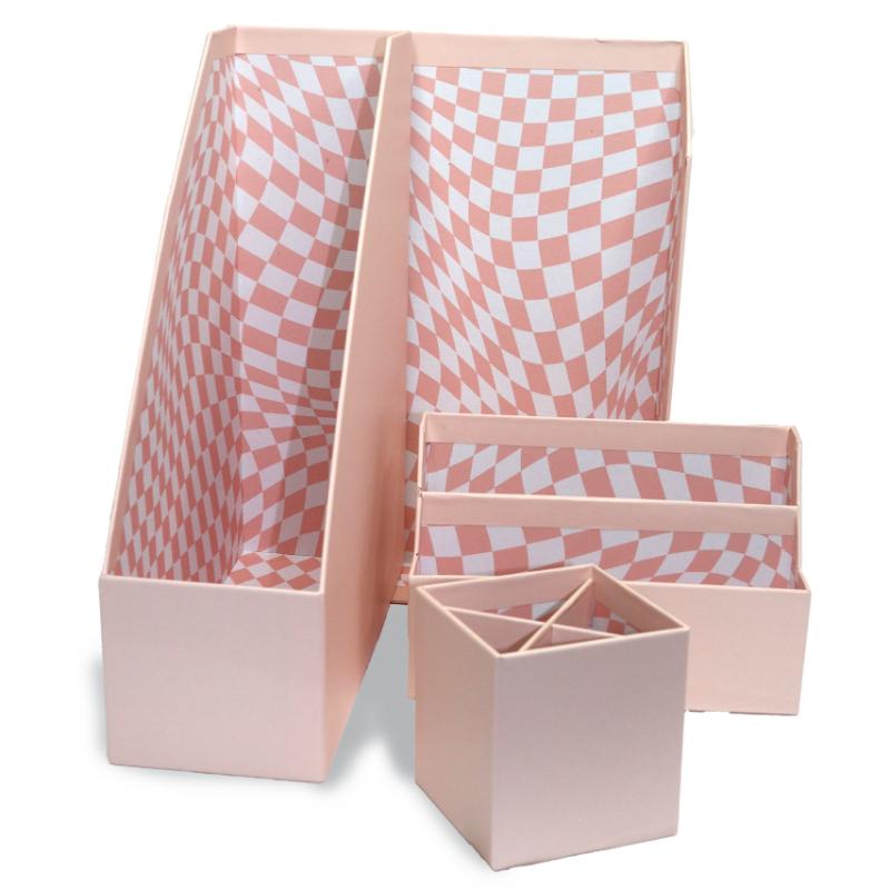 Art Life Organizadores Para Escritorio Rosa 4Pzas - Farmacias Arrocha