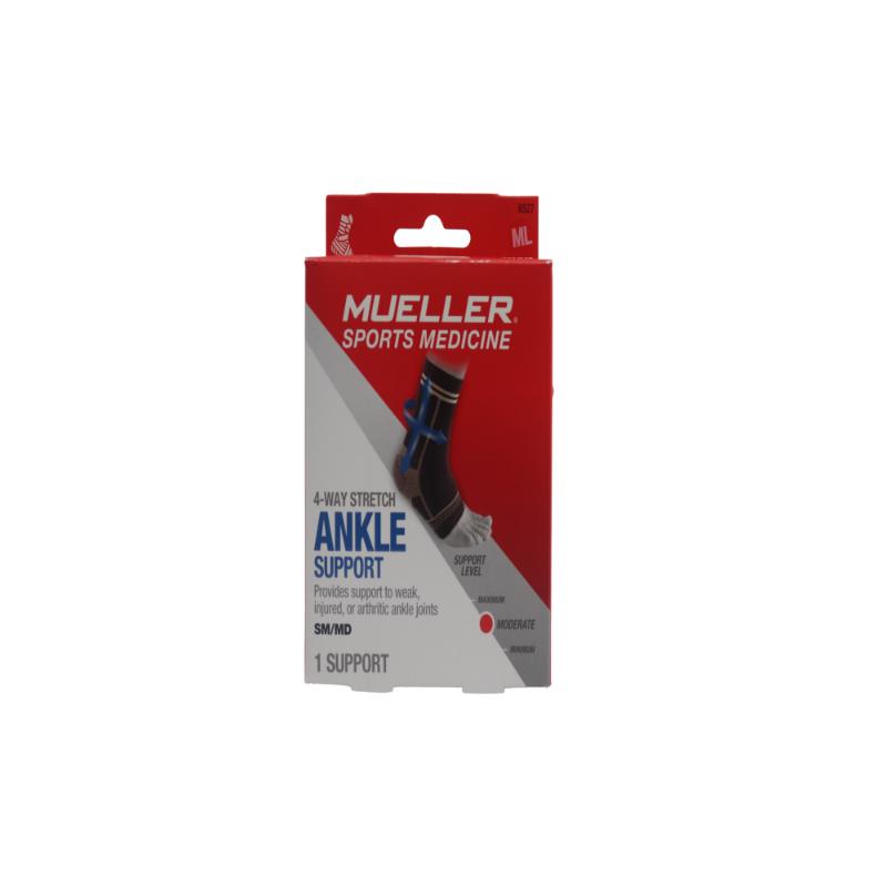 Mueller Sports Tobillera Elastica De 4 Vias (Sm/Md) - Farmacias Arrocha