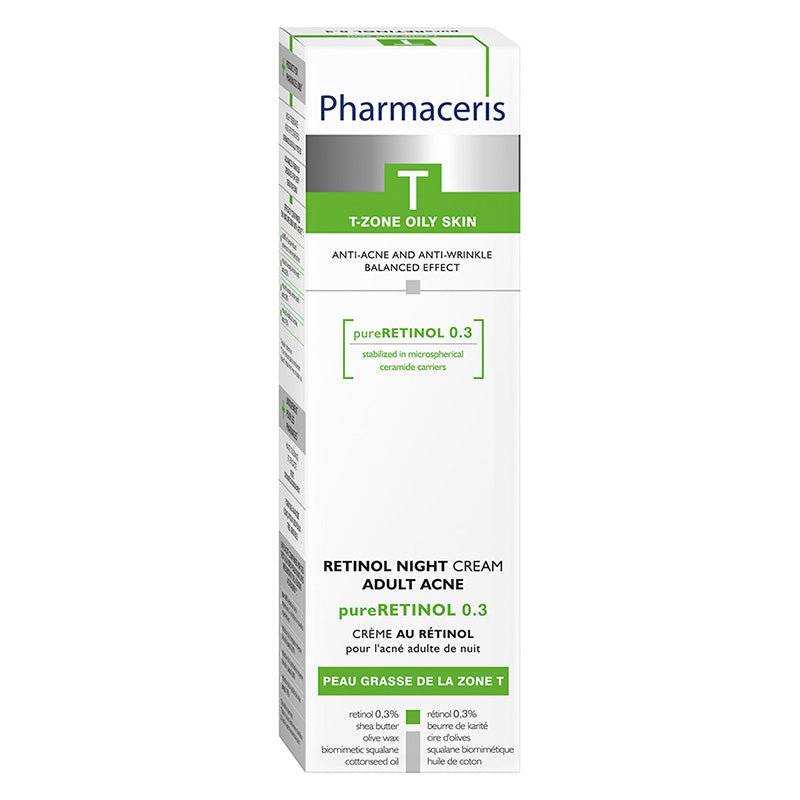 Pharmaceris T pureRETINOL 0.3 crema de noche 40 ml - Farmacias Arrocha