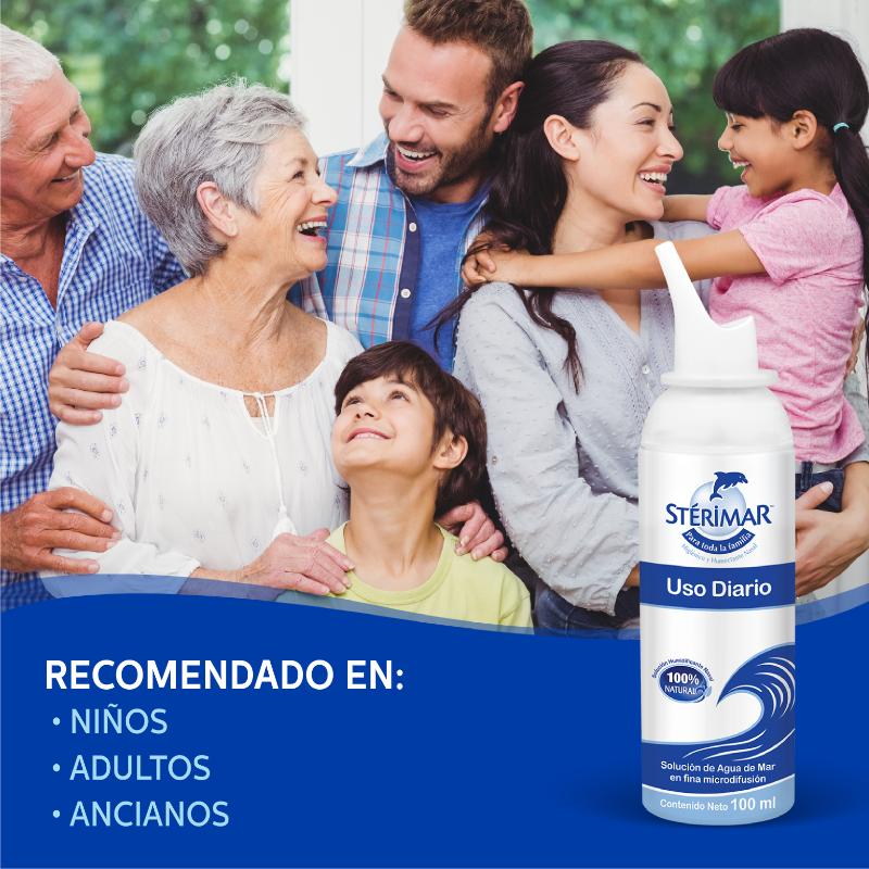 Stérimar Uso Diario 100Ml Solución De Agua De Mar - Farmacias Arrocha