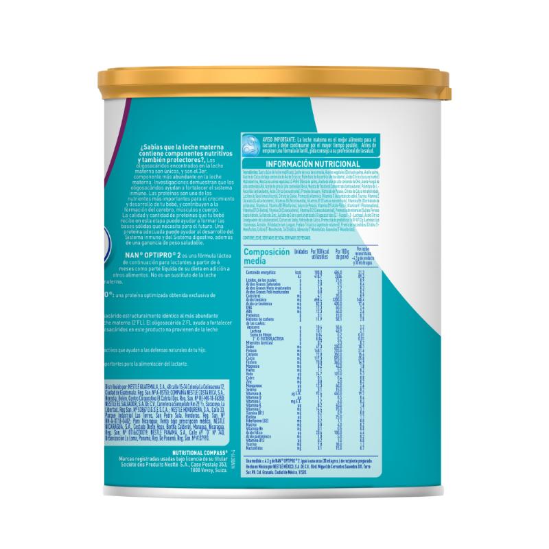 Nan 2 Optipro Hmo 350 Gr - Farmacias Arrocha