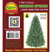 Oncor Pino de 7' Luxury Serbian Spruce Hing - Farmacias Arrocha