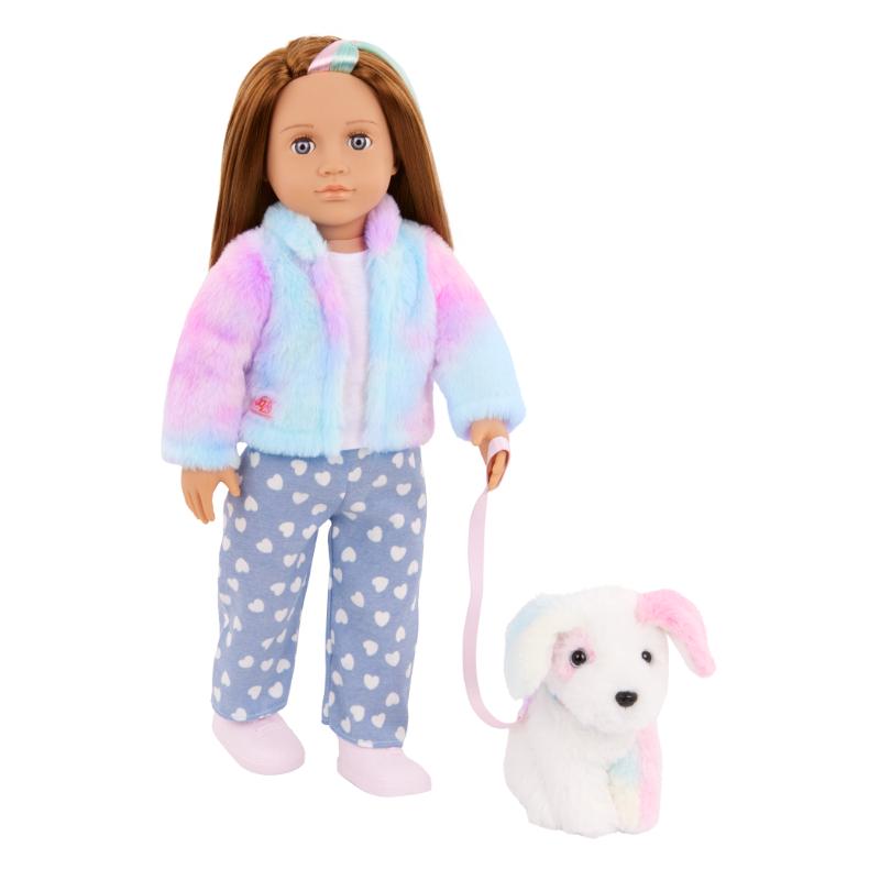 Our Generation Muñeca Skylar y su Cachorro Arcoiris - Farmacias Arrocha