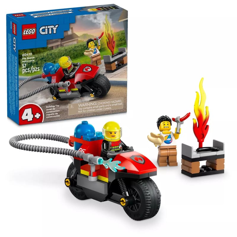 Lego City Moto Rectate De Bomberos - Farmacias Arrocha