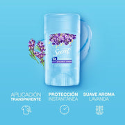 Gel Invisible Antitranspirante Secret Lavender 45 g - Farmacias Arrocha