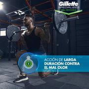 Gel Invisible Antitranspirante Gillette Specialized Power Rush 82 g - Farmacias Arrocha