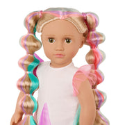 Tessie Trenza Mágica – Muñeca de 18” con Cabello Extensible - Farmacias Arrocha