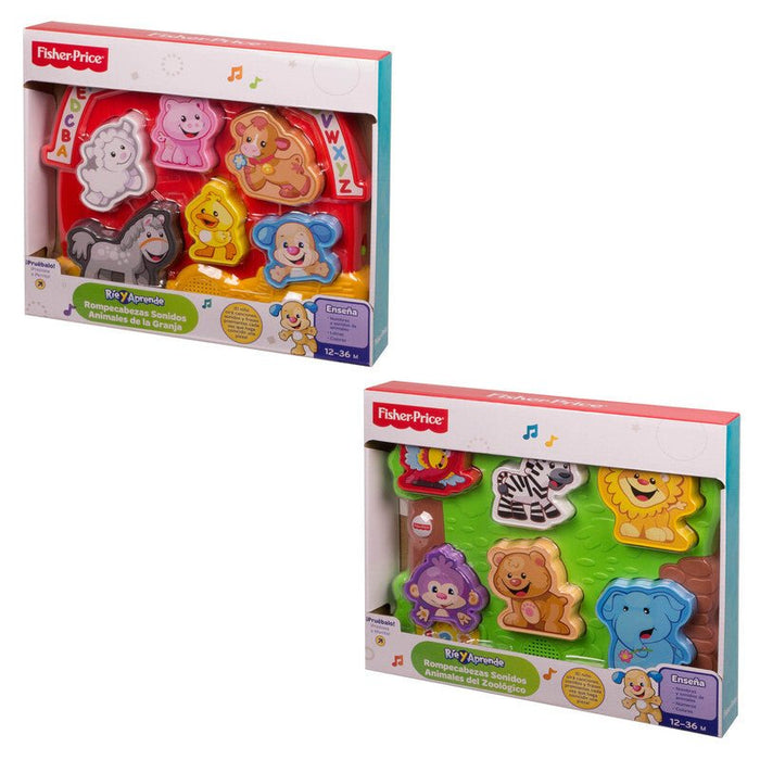 Fisher-Price Juguete Para Bebés Rompecabezas De Animales