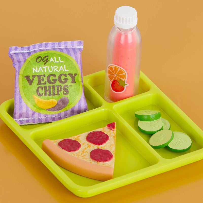 Mesa de Cafetería Escolar – Set de Juego de 23 Piezas para Muñeca de 18” - Farmacias Arrocha