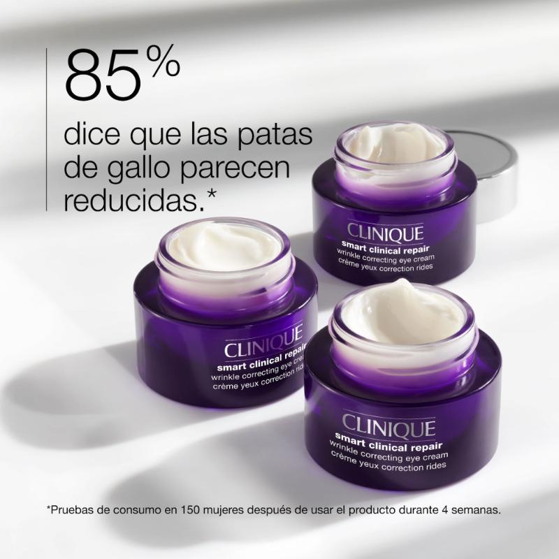 Clinique Crema Contorno De Ojos Smart Clinical Repair™ Antiarrugas 15 Ml - Farmacias Arrocha