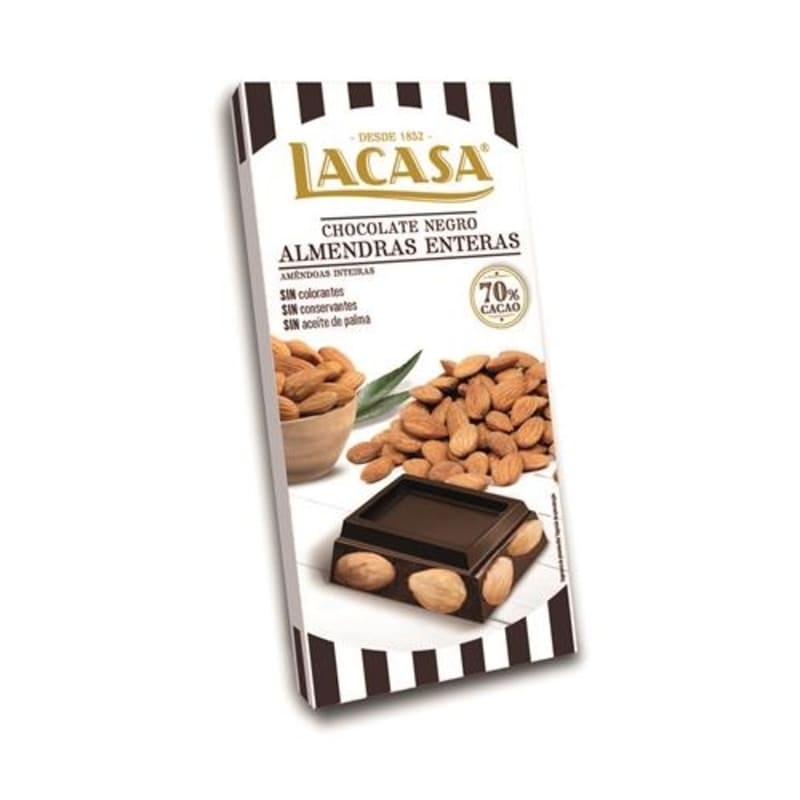 Choco Negro Lcas Alm Entr 70%Ca 200Gr - Farmacias Arrocha