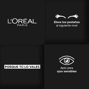 L'Oréal Paris Máscara De Pestañas Alargadora Telescopic Lift Negro - Farmacias Arrocha