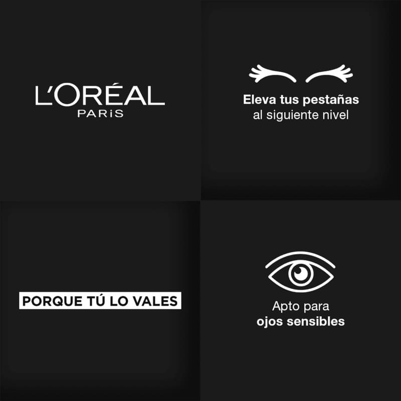 L'Oréal Paris Máscara De Pestañas Alargadora Telescopic Lift Negro - Farmacias Arrocha