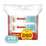 Toallas Húmedas Huggies One & Done 240U - Farmacias Arrocha