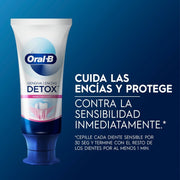 Pasta de dientes Oral - B Encías detox Sensitive Care con Flúor 75 ml - Farmacias Arrocha
